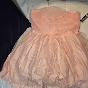 New York & Company Light Pink Kids Formal Dress